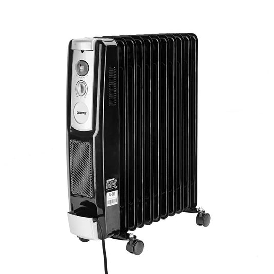 GEEPAS OIL HEATER + FAN 11FINS GRH9101 2400W