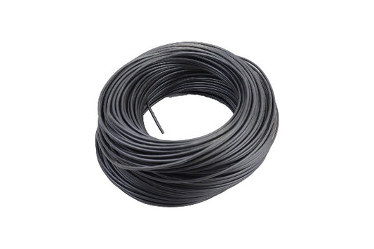 ALVERN CABLE SINGLE CORE BLACK HW06.0BK 6MM (SOLD PER ROLL)