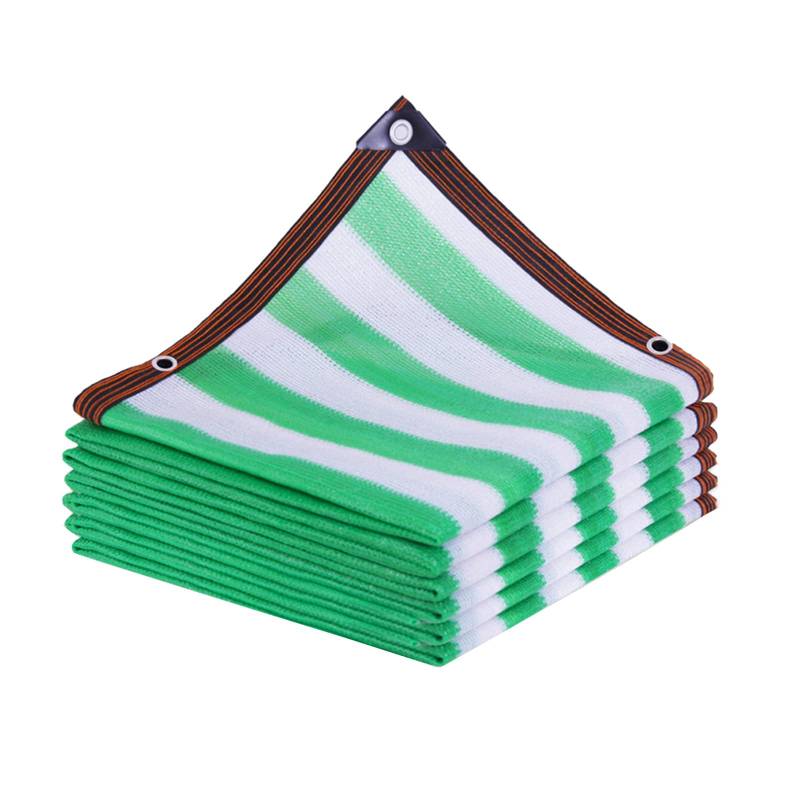 KNITTEX SHADE CLOTH GREEN & WHITE 80% 3MX50M