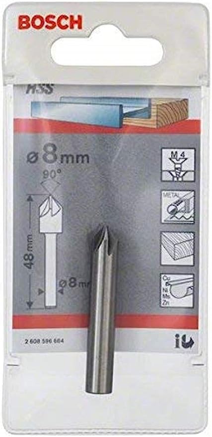 BOSCH COUNTER SINK BIT 8MM 596 664