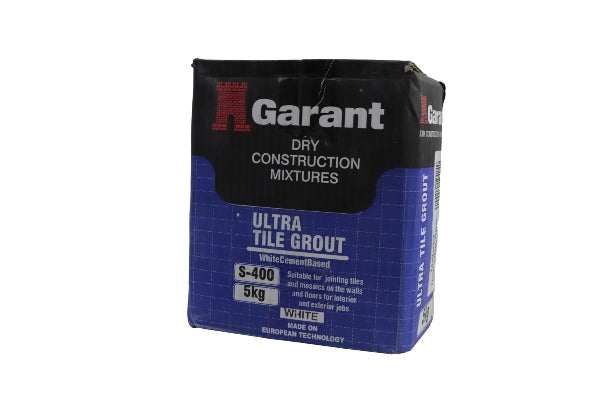 GARANT TILE GROUT WHITE 5KG