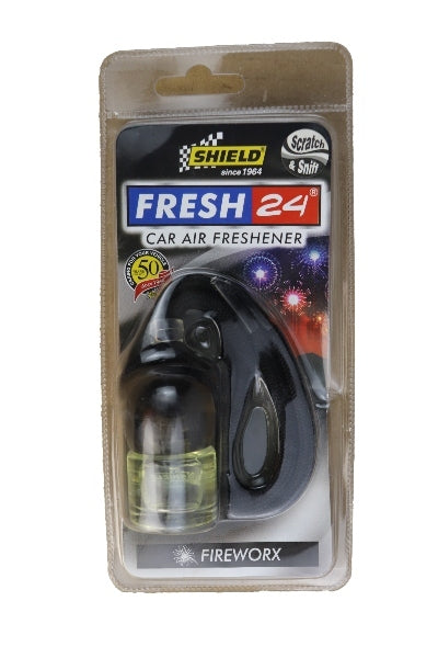 SHIELD CAR AIR FRESHNER FIREWORX 7ML SH402