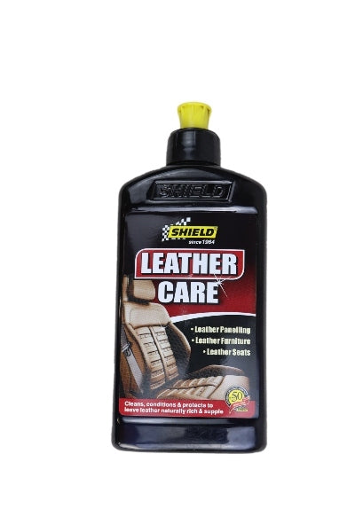 SHIELD LEATHER CARE BLACK 400ML SH109