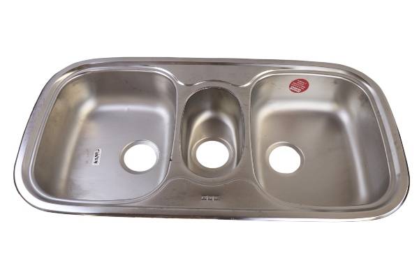 FRANKE SINK BOWL DOUBLE STAINLESS STEEL QLX670 975X500X179 310865