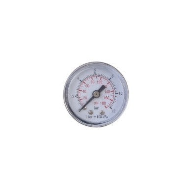 GAV REAR PRESS GAUGE 40MM 1/8" GAVM40R