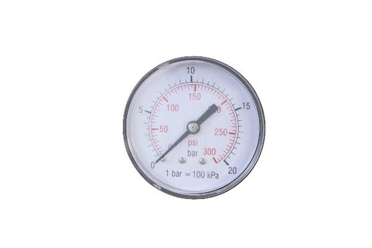 GAV REAR PRESS GAUGE 63MM 1/4" GAVM63R
