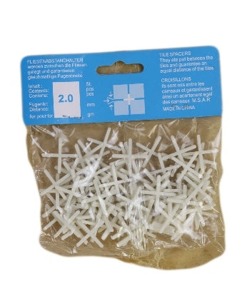 TILE SPACERS 2MM (PACK OF 100)