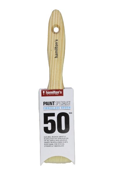 HAMILTON PAINT BRUSH FIBREGLASS 50MM 1420