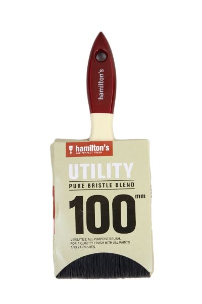 HAMILTON PAINT BRUSH UTILITY 100MM 1040