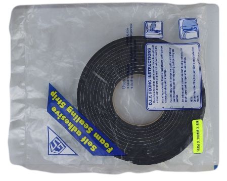 GS PRODUCTS FOAM SEALING STRIP 5X20X5M