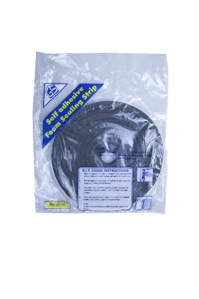 GS PRODUCTS FOAM SEALING STRIP PACKED 10X15X5M TFS/10X15