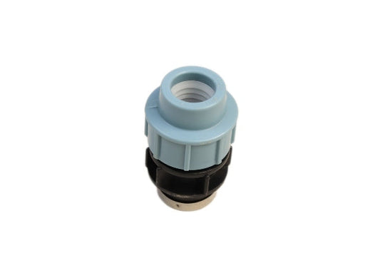 FLOTEK ADAPTOR FEMALE POLY COMPRESSION 25MMX20MM