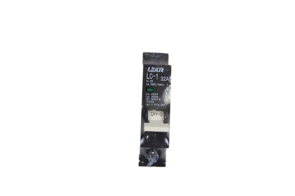 LEAR MINI CIRCUIT BREAKER 1P 32A 4.5KA 19MM LC1-32A