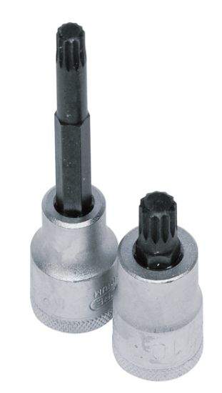 GEDORE SOCKET SPLINE 1/2" 6-100MM INX19L