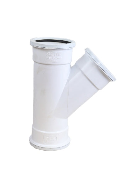 Flotek Pvc FLOTEK Y JUNCTION PLAIN PVC 110MM – Micmar Online