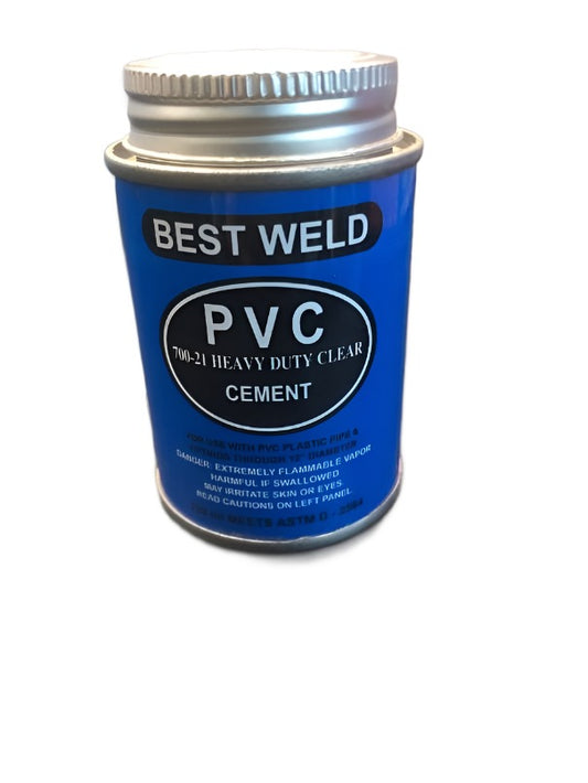 BEST WELD GLUE PVC 125G 70021