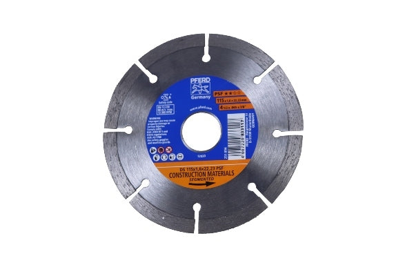 PFERD DIAMOND DISC SEGMENTED 4-1/2"